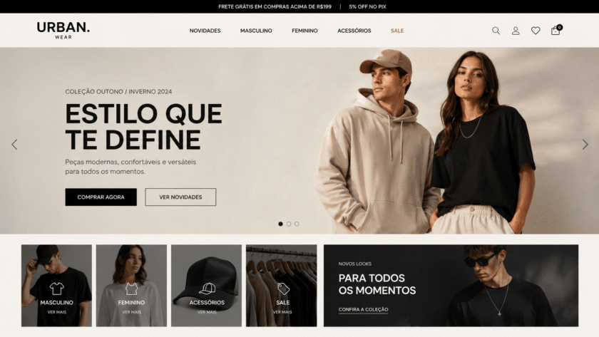 Loja de roupas