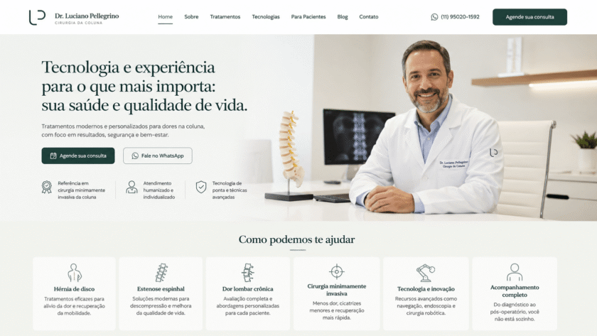Site e otimização